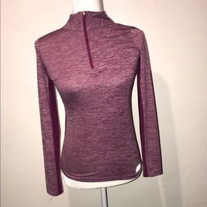 New balance purple heathered athletic long sleeve